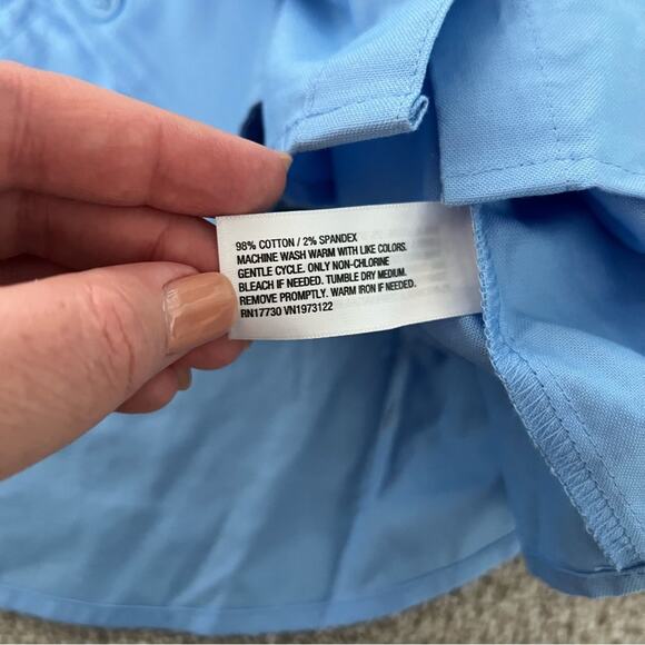 NWT Women's Long Sleeve Oxford Button-Down Shirt - A New Day Size S - Picture 9 of 12